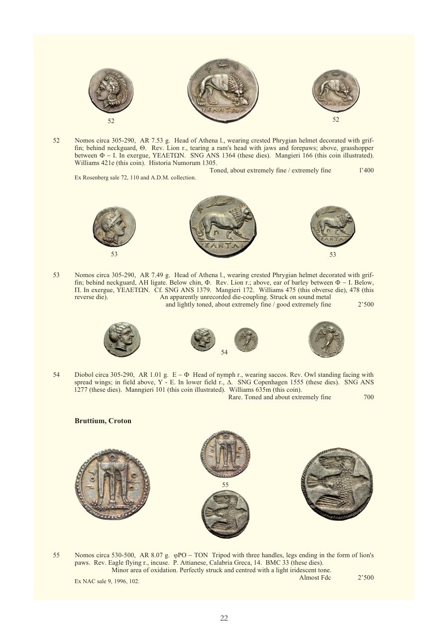 Numismatica Ars Classica Auction 27 (2004) page 22