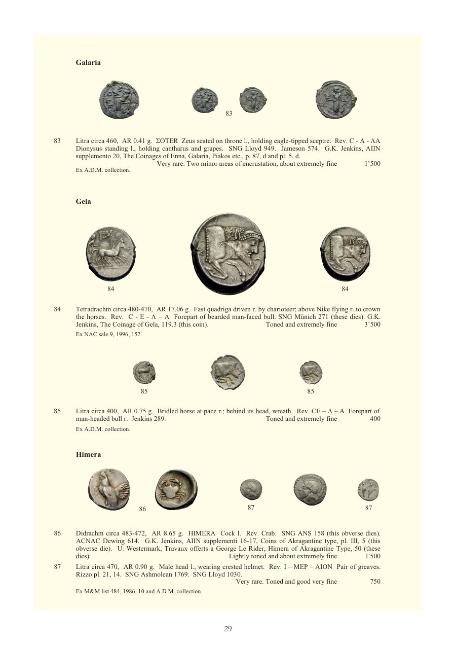 Numismatica Ars Classica Auction 27 (2004) page 29