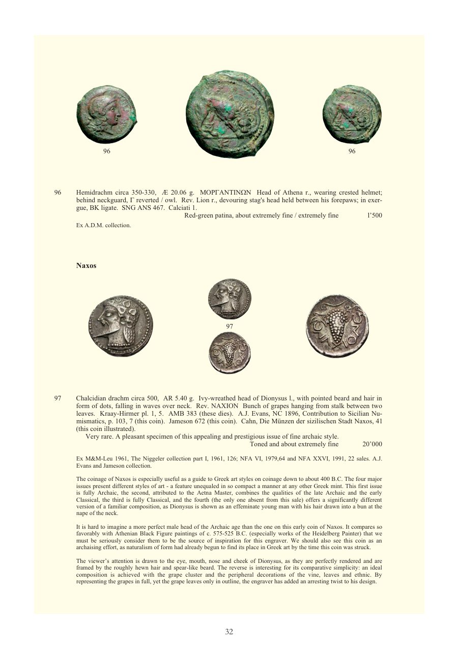 Numismatica Ars Classica Auction 27 (2004) page 32