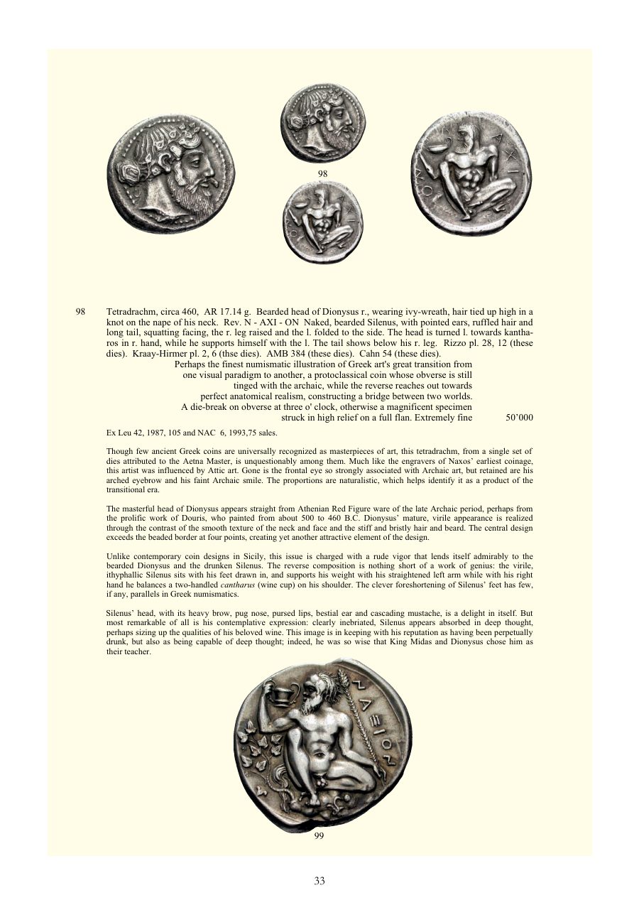 Numismatica Ars Classica Auction 27 (2004) page 33