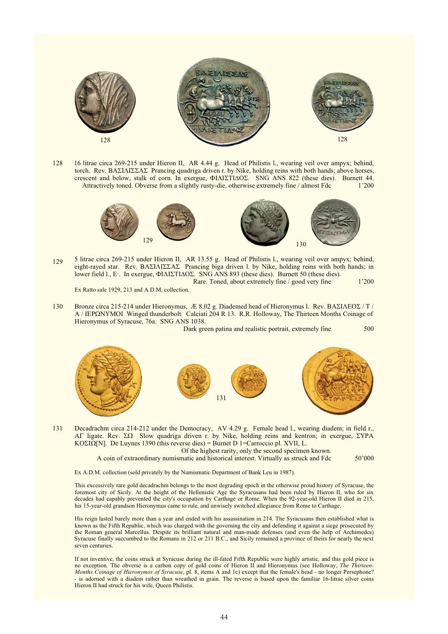 Numismatica Ars Classica Auction 27 (2004) page 44