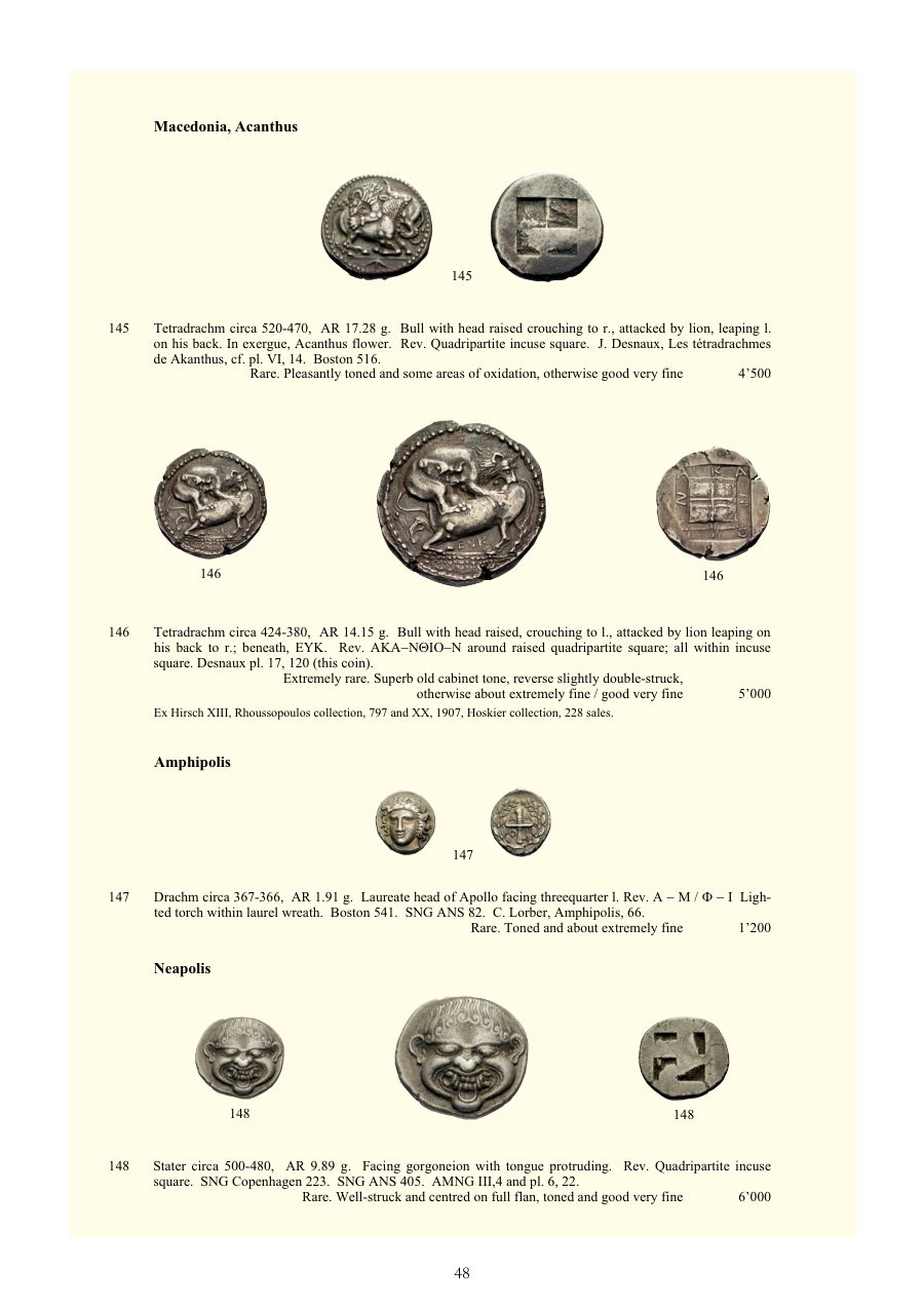 Numismatica Ars Classica Auction 27 (2004) page 48