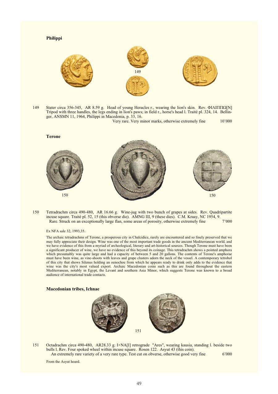 Numismatica Ars Classica Auction 27 (2004) page 49