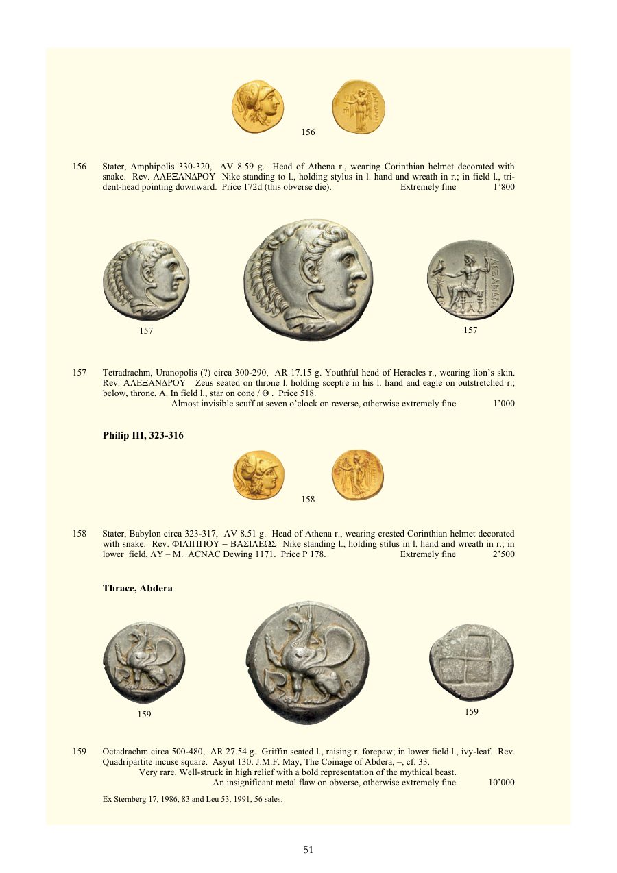 Numismatica Ars Classica Auction 27 (2004) page 51
