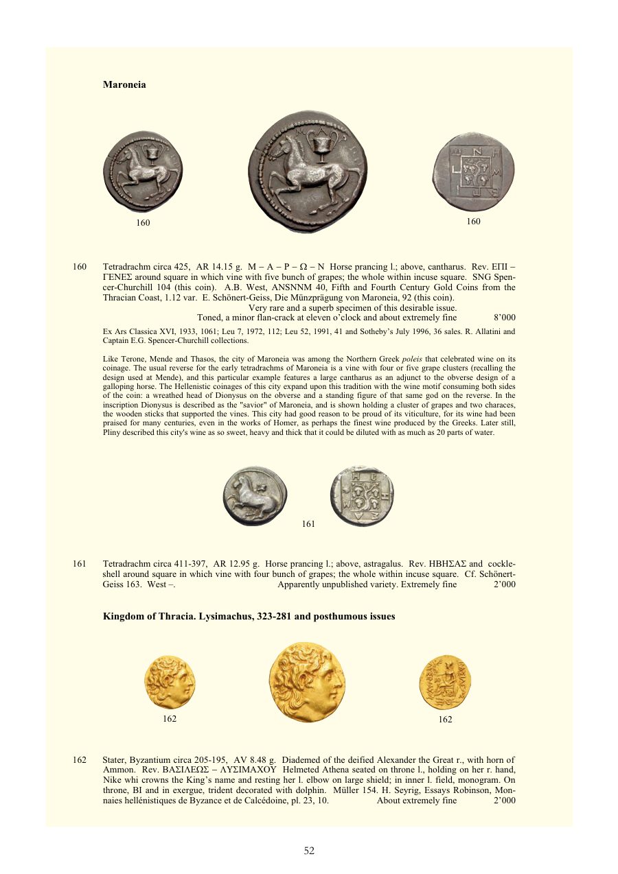 Numismatica Ars Classica Auction 27 (2004) page 52