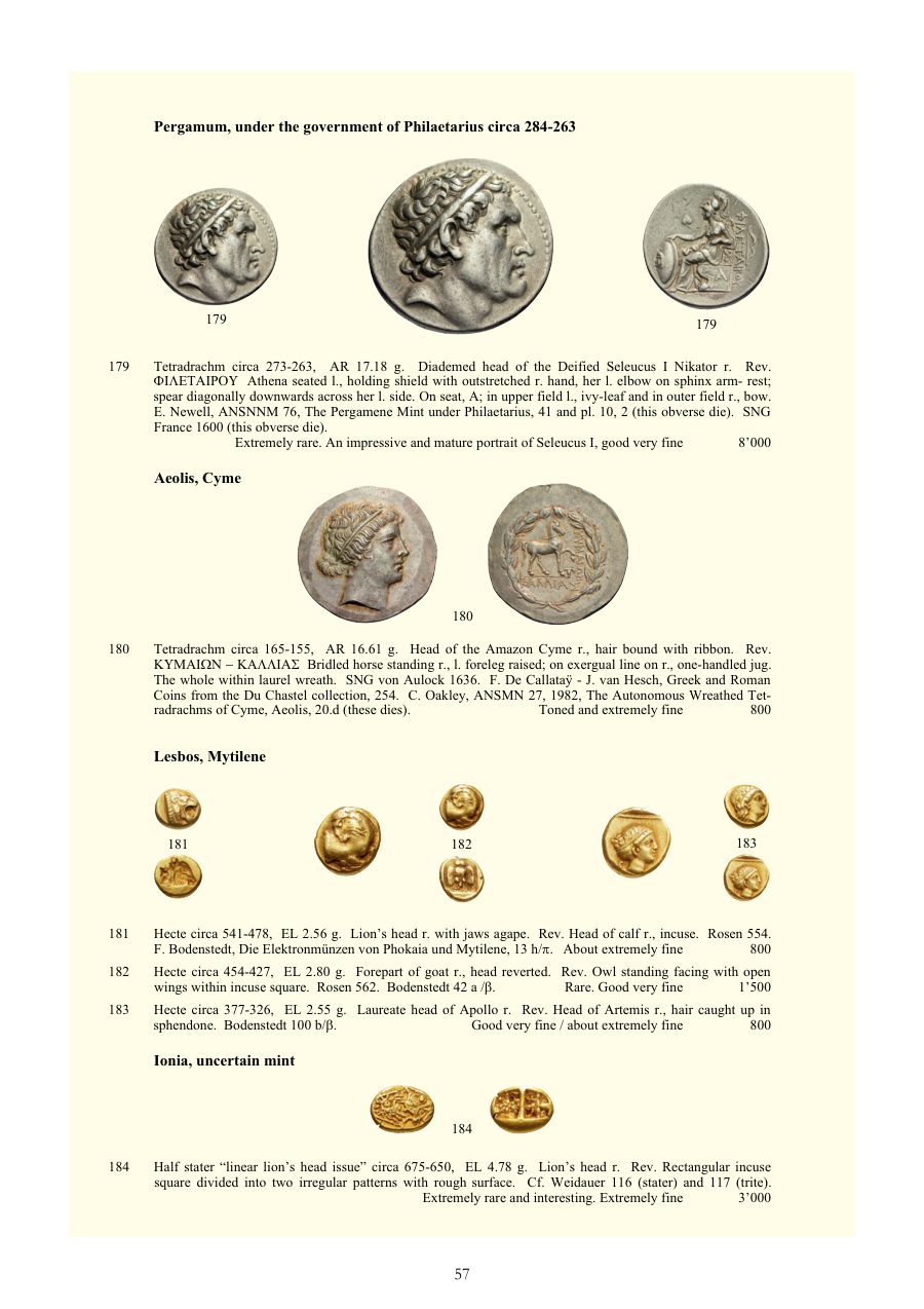 Numismatica Ars Classica Auction 27 (2004) page 57