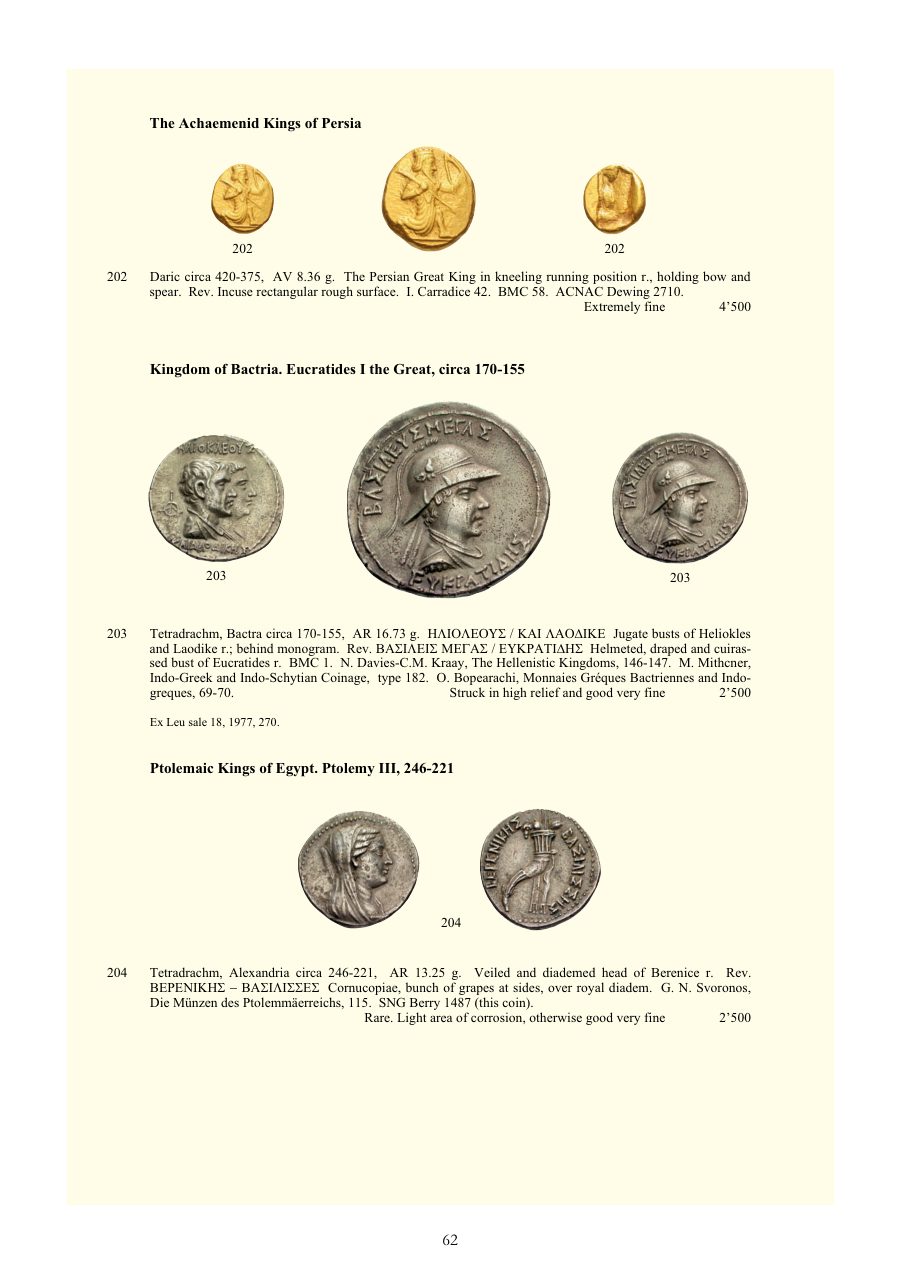 Numismatica Ars Classica Auction 27 (2004) page 62