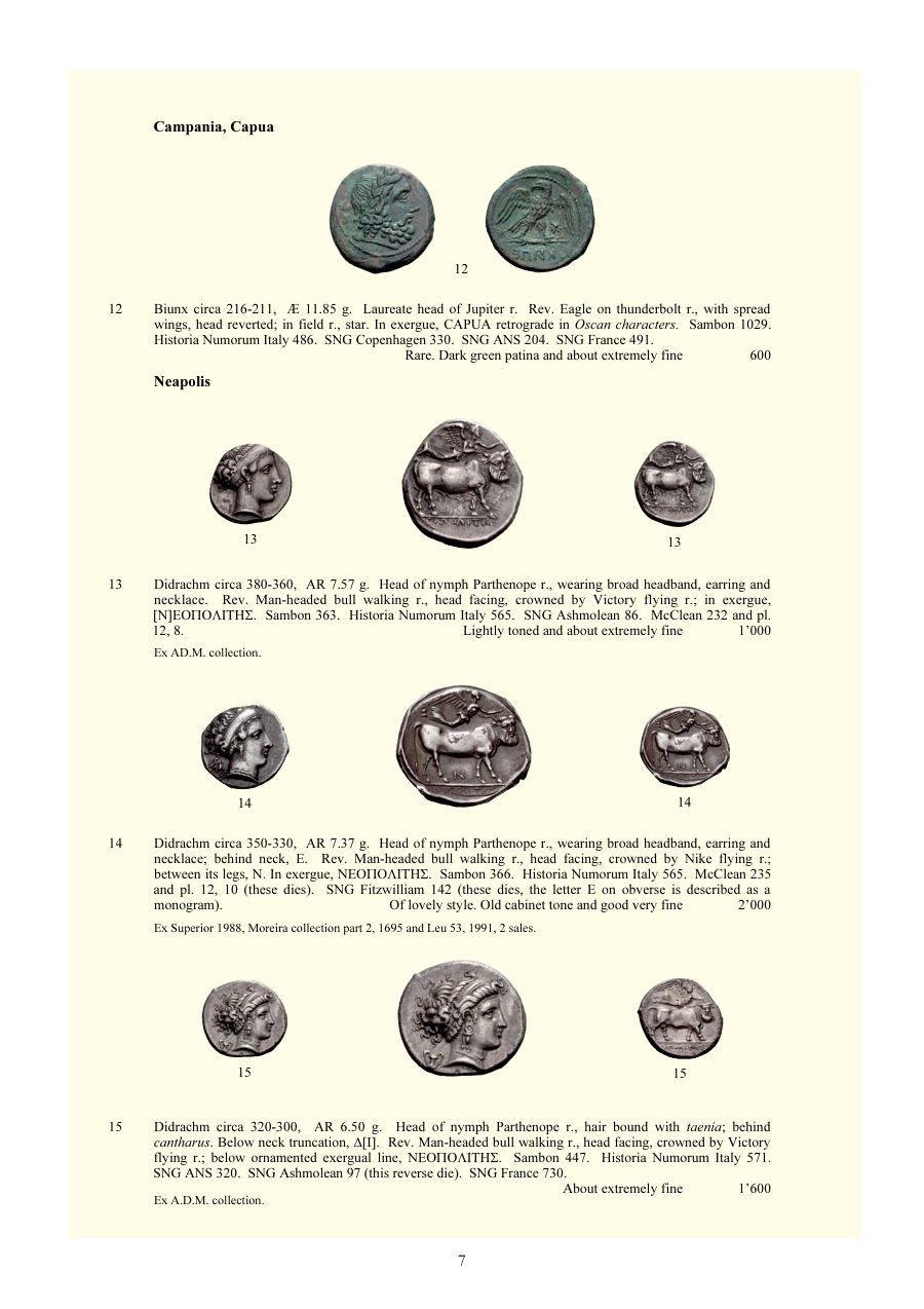 Numismatica Ars Classica Auction 29 (2005) page 7