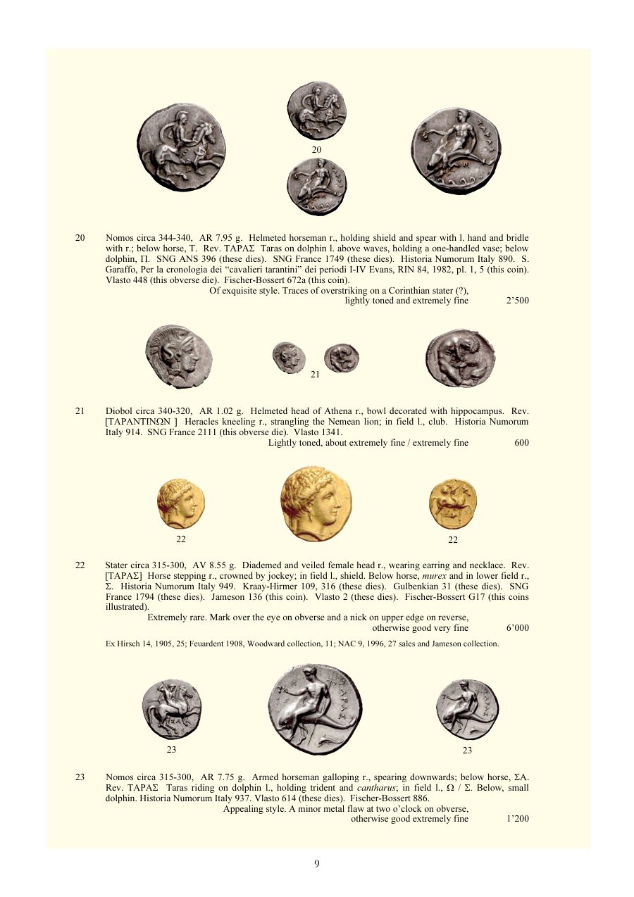 Numismatica Ars Classica Auction 29 (2005) page 9