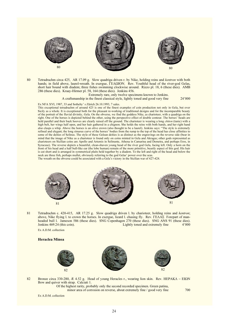 Numismatica Ars Classica Auction 29 (2005) page 24