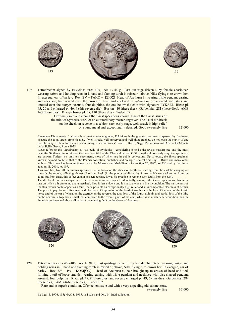Numismatica Ars Classica Auction 29 (2005) page 34