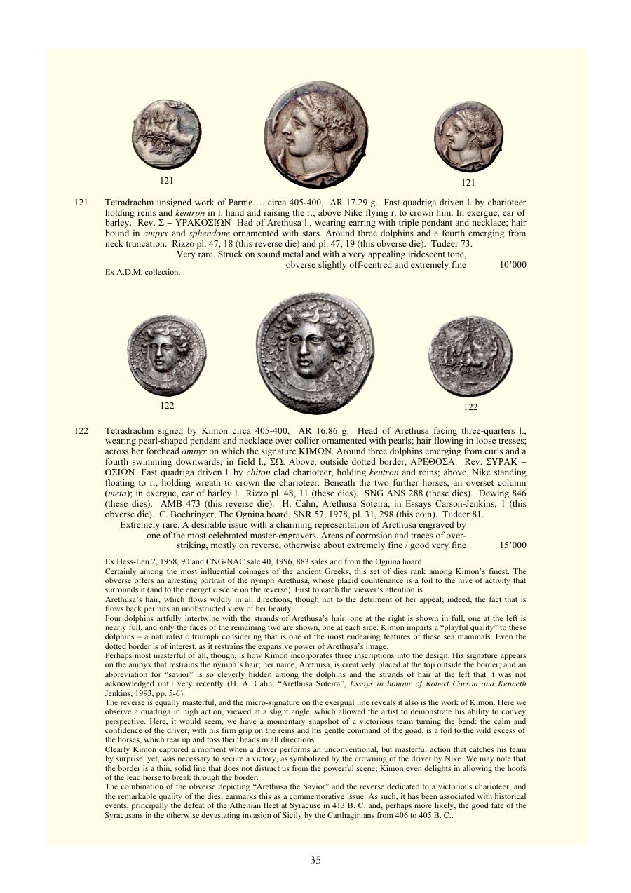 Numismatica Ars Classica Auction 29 (2005) page 35