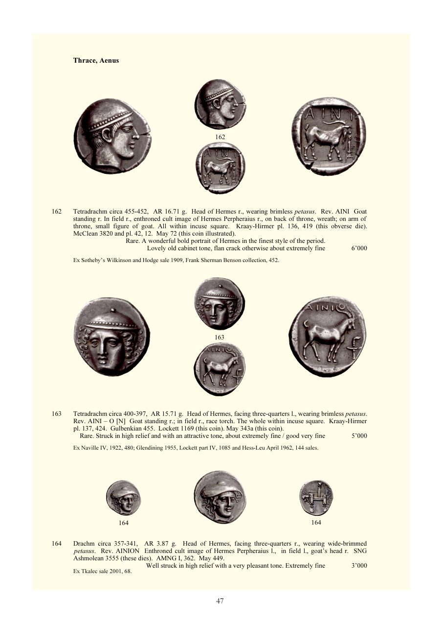 Numismatica Ars Classica Auction 29 (2005) page 47