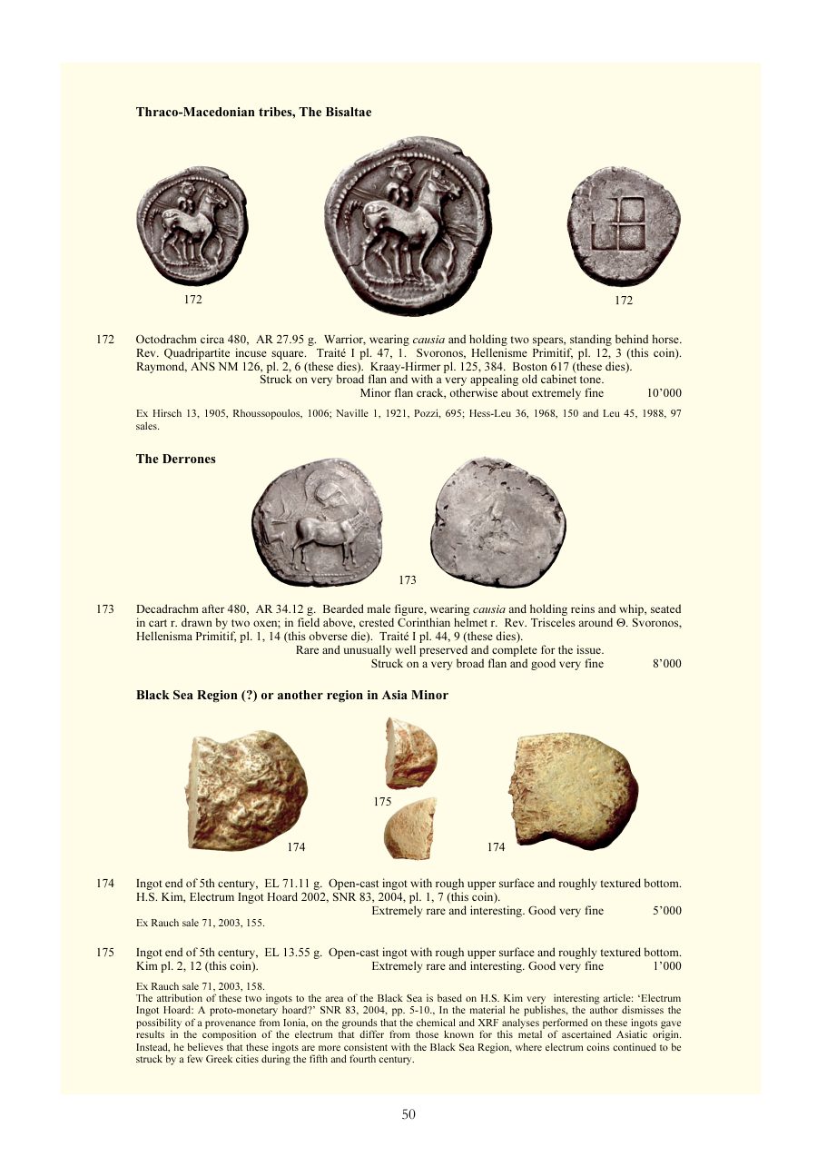Numismatica Ars Classica Auction 29 (2005) page 50