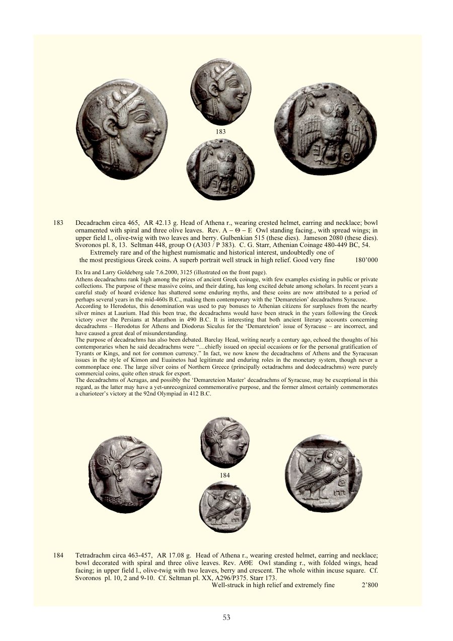 Numismatica Ars Classica Auction 29 (2005) page 53