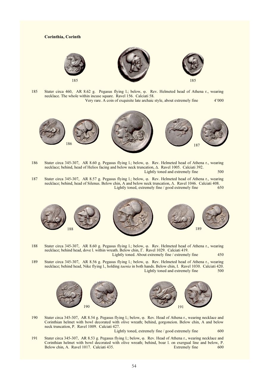 Numismatica Ars Classica Auction 29 (2005) page 54