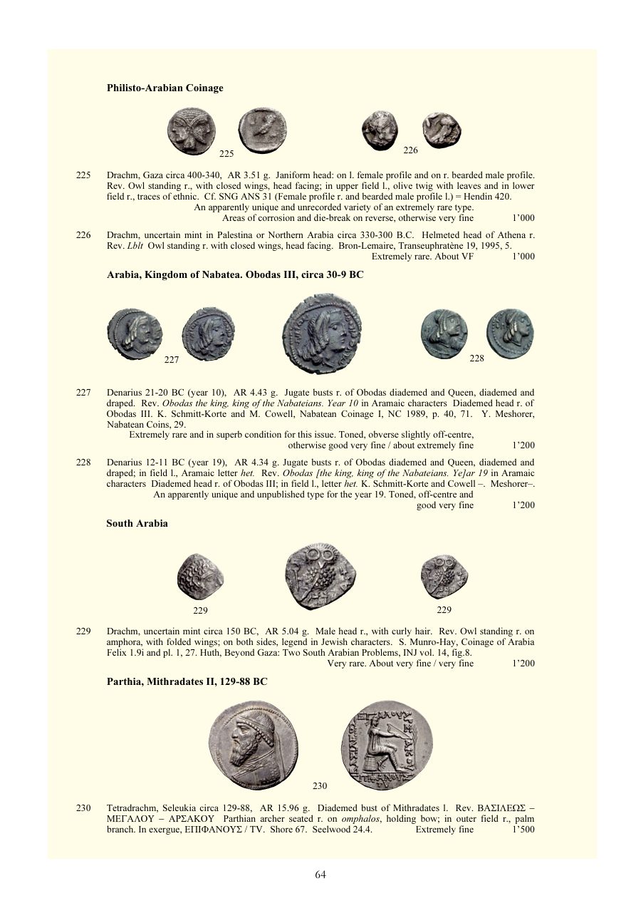 Numismatica Ars Classica Auction 29 (2005) page 64