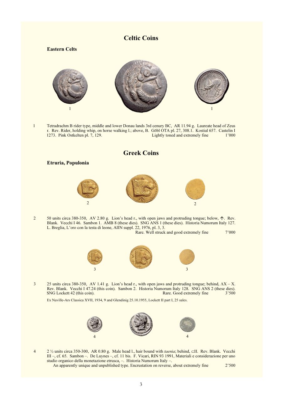 Numismatica Ars Classica Auction 33 Q (2006) page 5