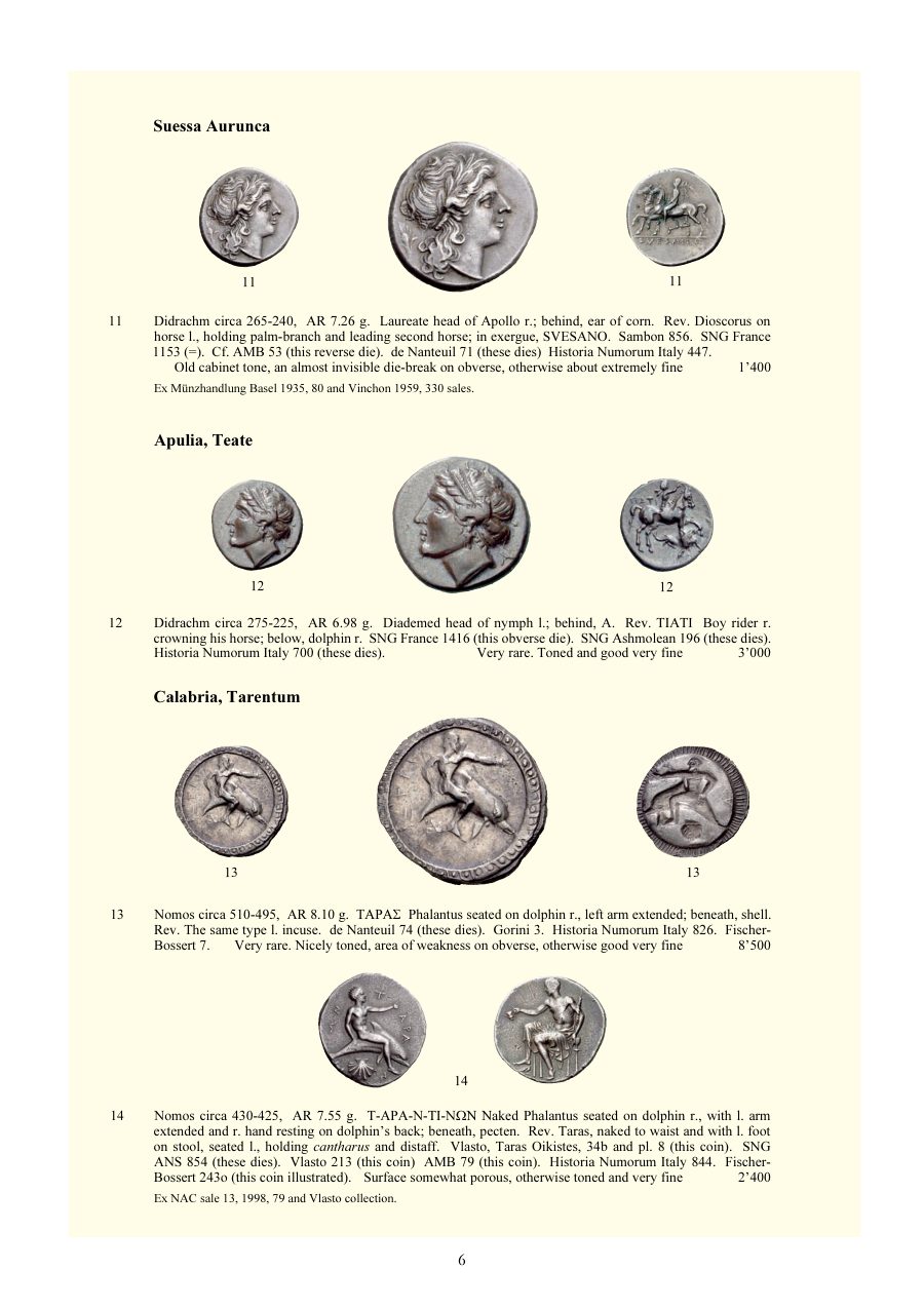 Numismatica Ars Classica Auction 33 Q (2006) page 8