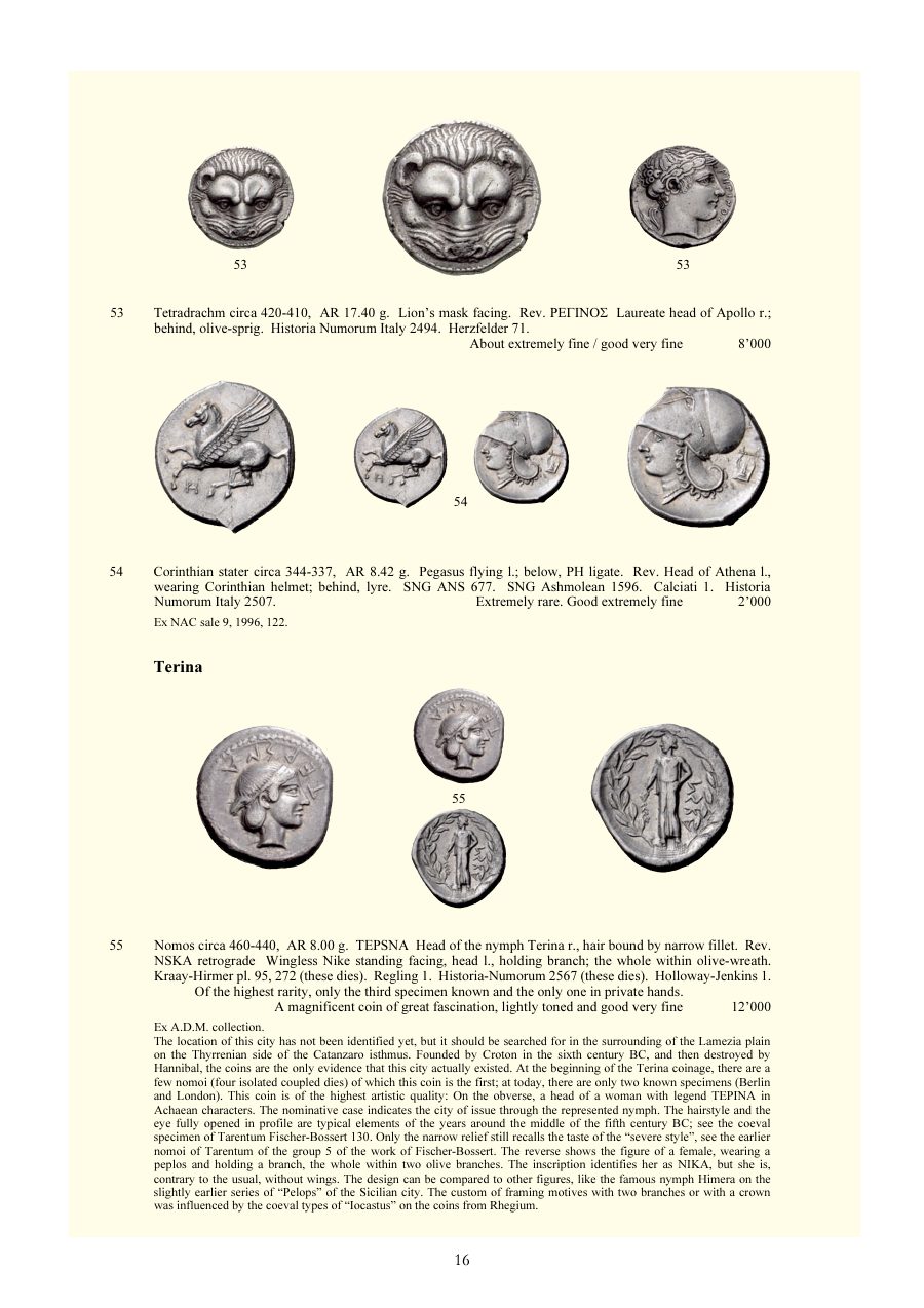 Numismatica Ars Classica Auction 33 Q (2006) page 18