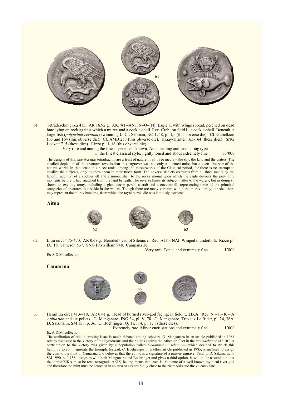 Numismatica Ars Classica Auction 33 Q (2006) page 20