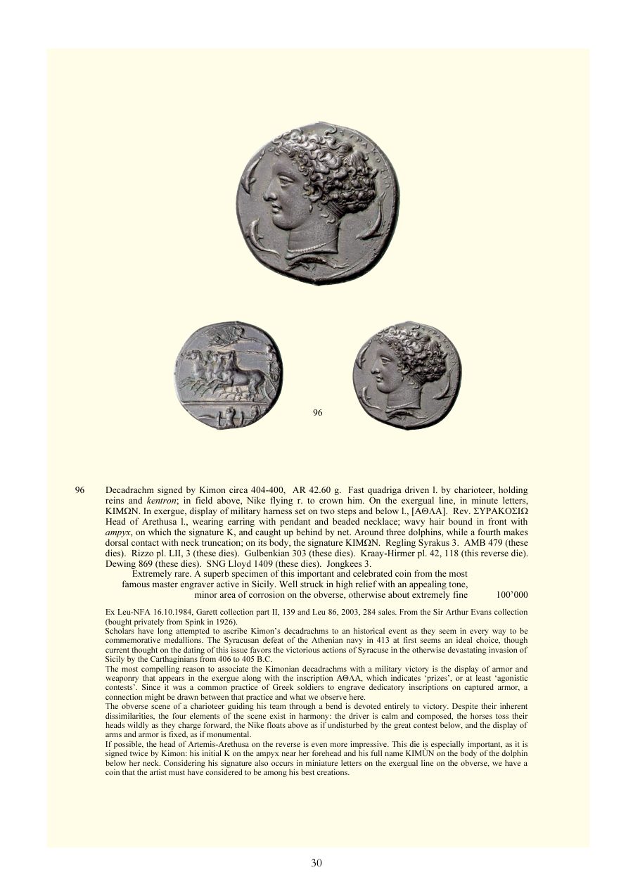 Numismatica Ars Classica Auction 33 Q (2006) page 32