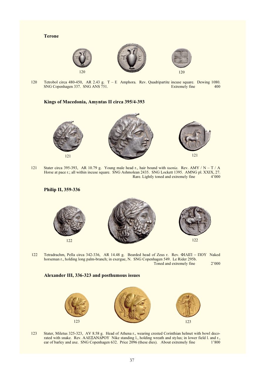 Numismatica Ars Classica Auction 33 Q (2006) page 39