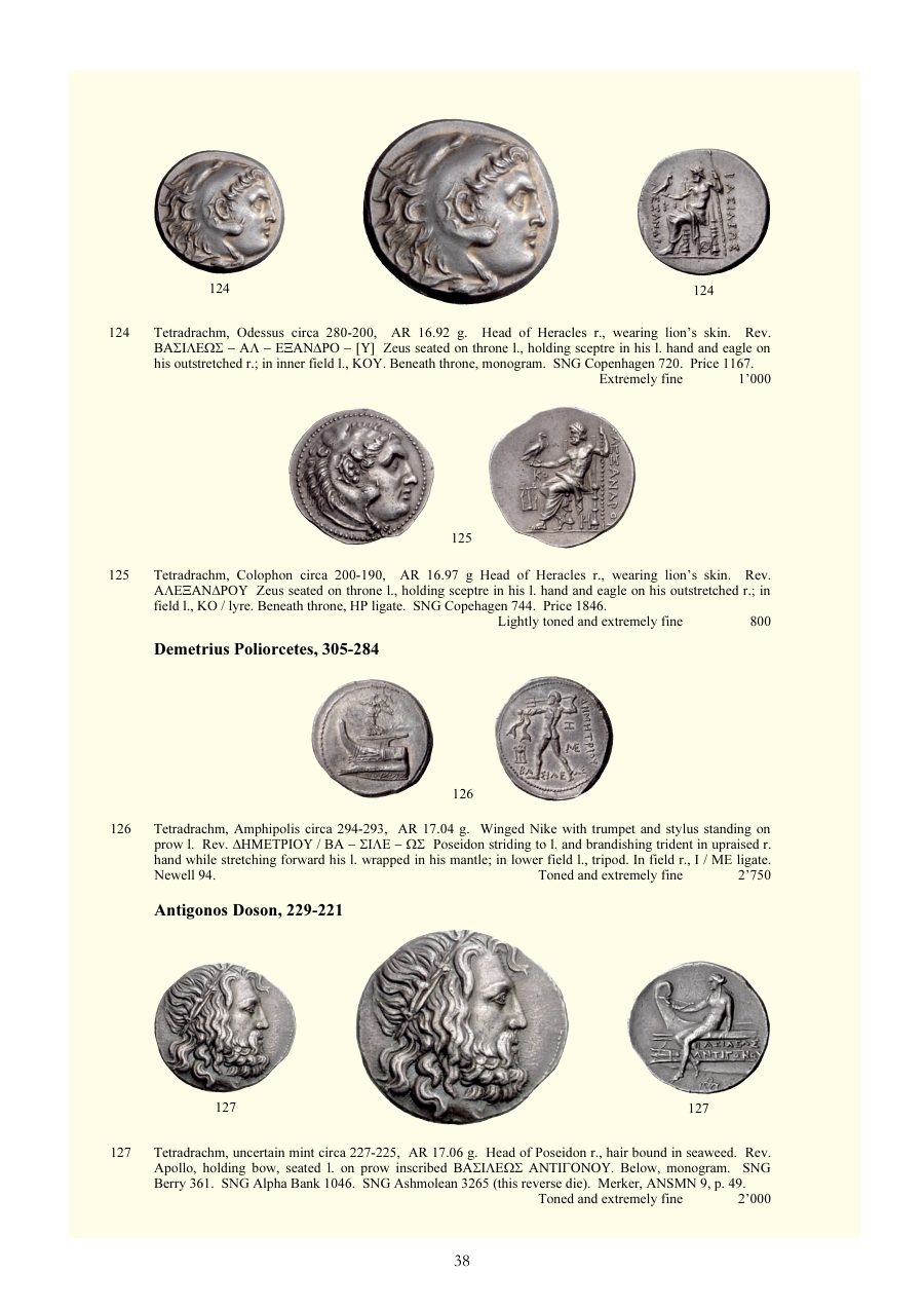 Numismatica Ars Classica Auction 33 Q (2006) page 40