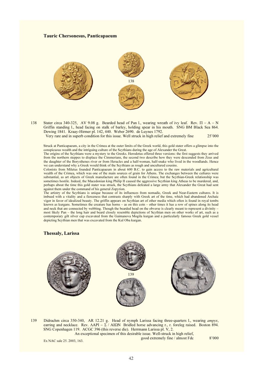 Numismatica Ars Classica Auction 33 Q (2006) page 44