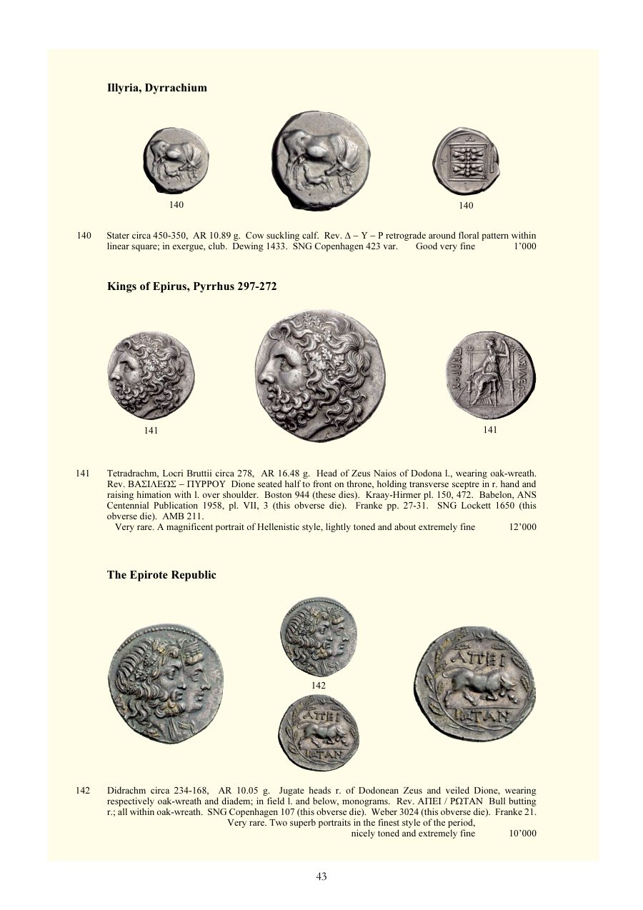 Numismatica Ars Classica Auction 33 Q (2006) page 45