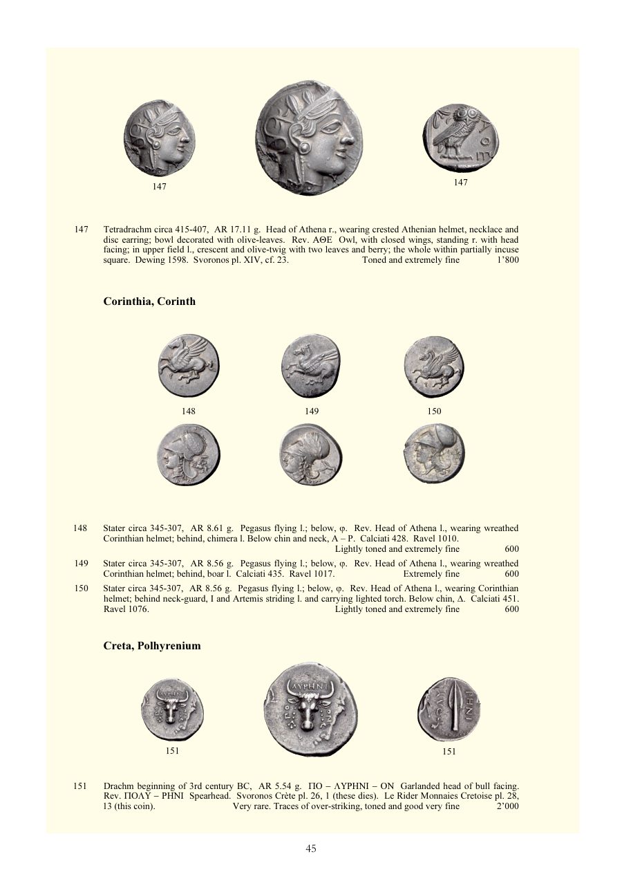 Numismatica Ars Classica Auction 33 Q (2006) page 47
