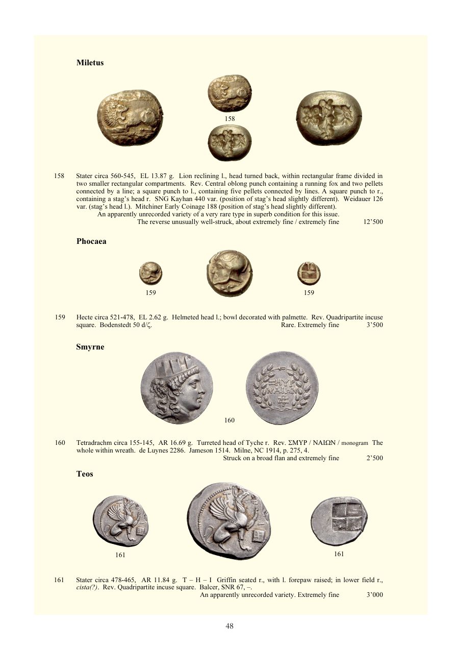 Numismatica Ars Classica Auction 33 Q (2006) page 50