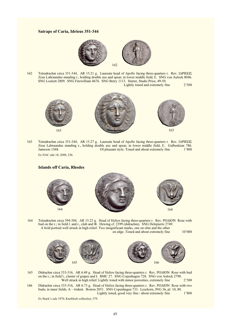 Numismatica Ars Classica Auction 33 Q (2006) page 51