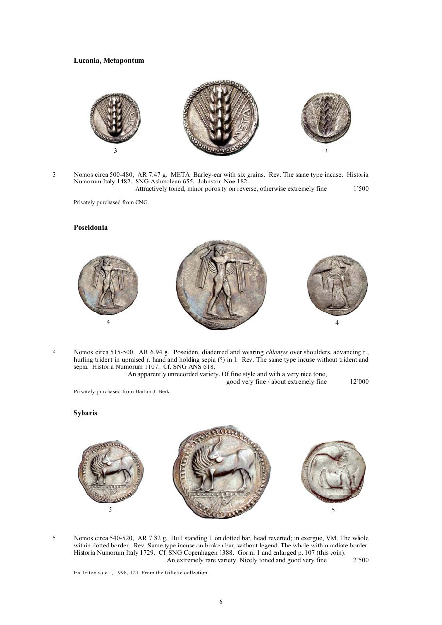 Numismatica Ars Classica Auction 39 (2007) page 7