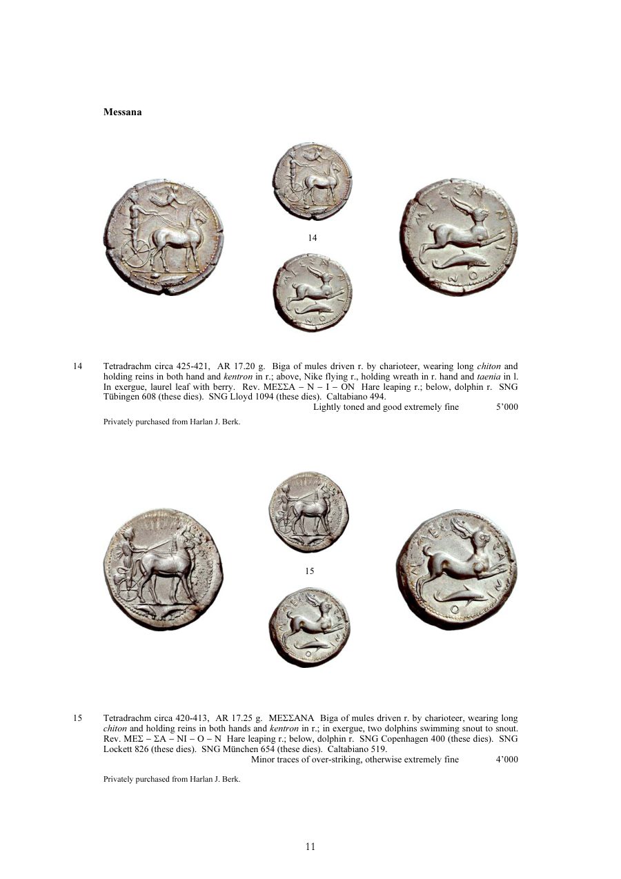 Numismatica Ars Classica Auction 39 (2007) page 12
