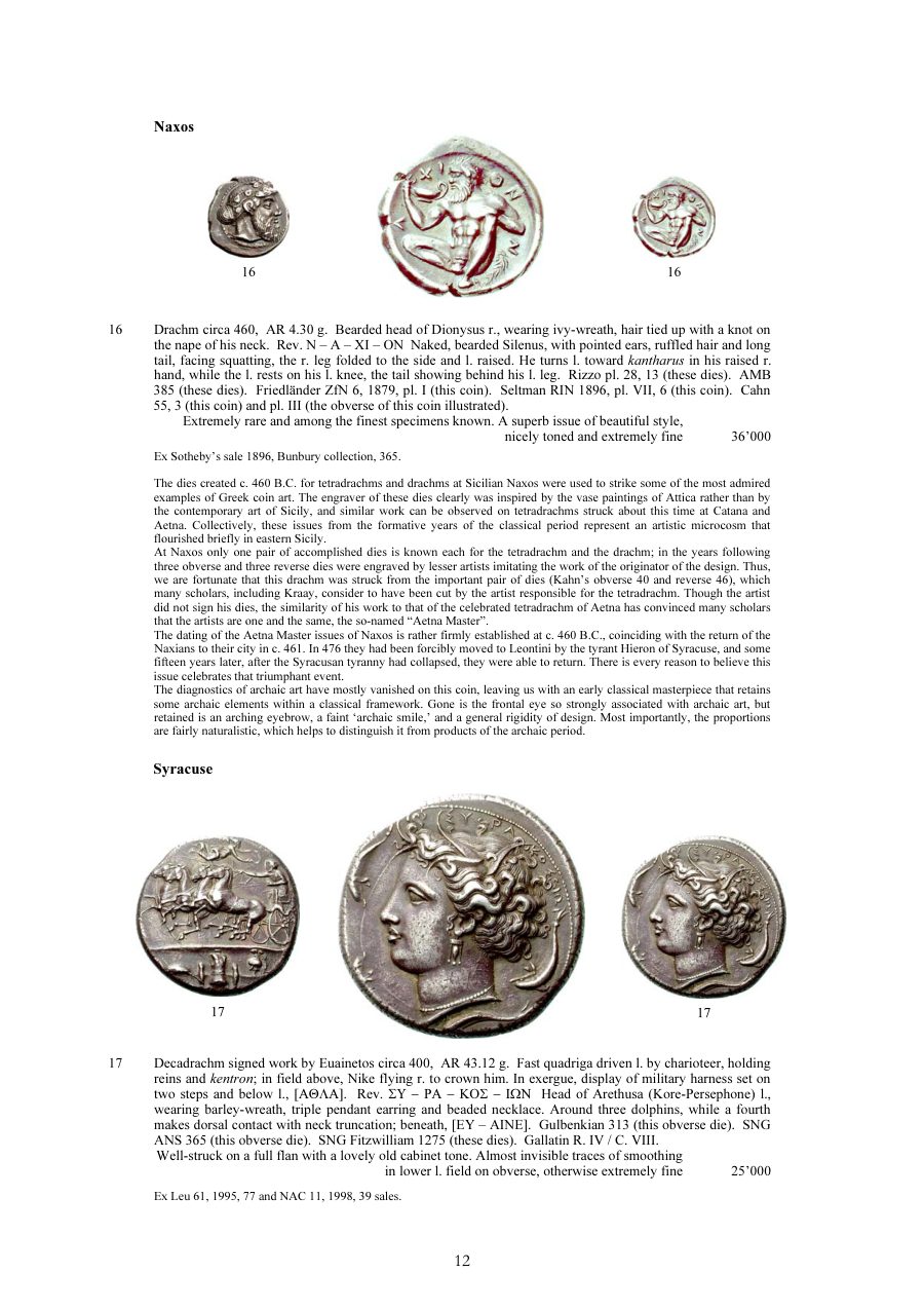 Numismatica Ars Classica Auction 39 (2007) page 13