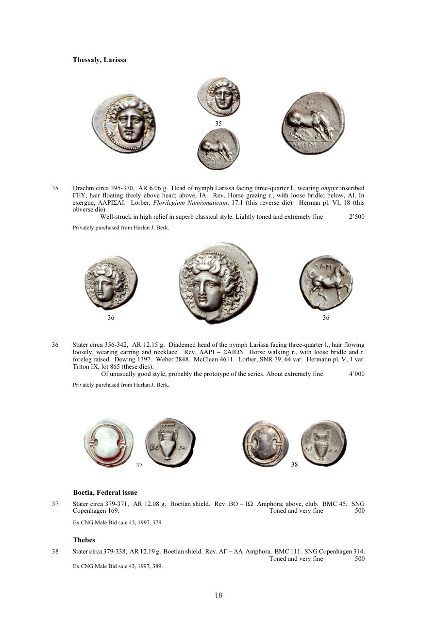 Numismatica Ars Classica Auction 39 (2007) page 19