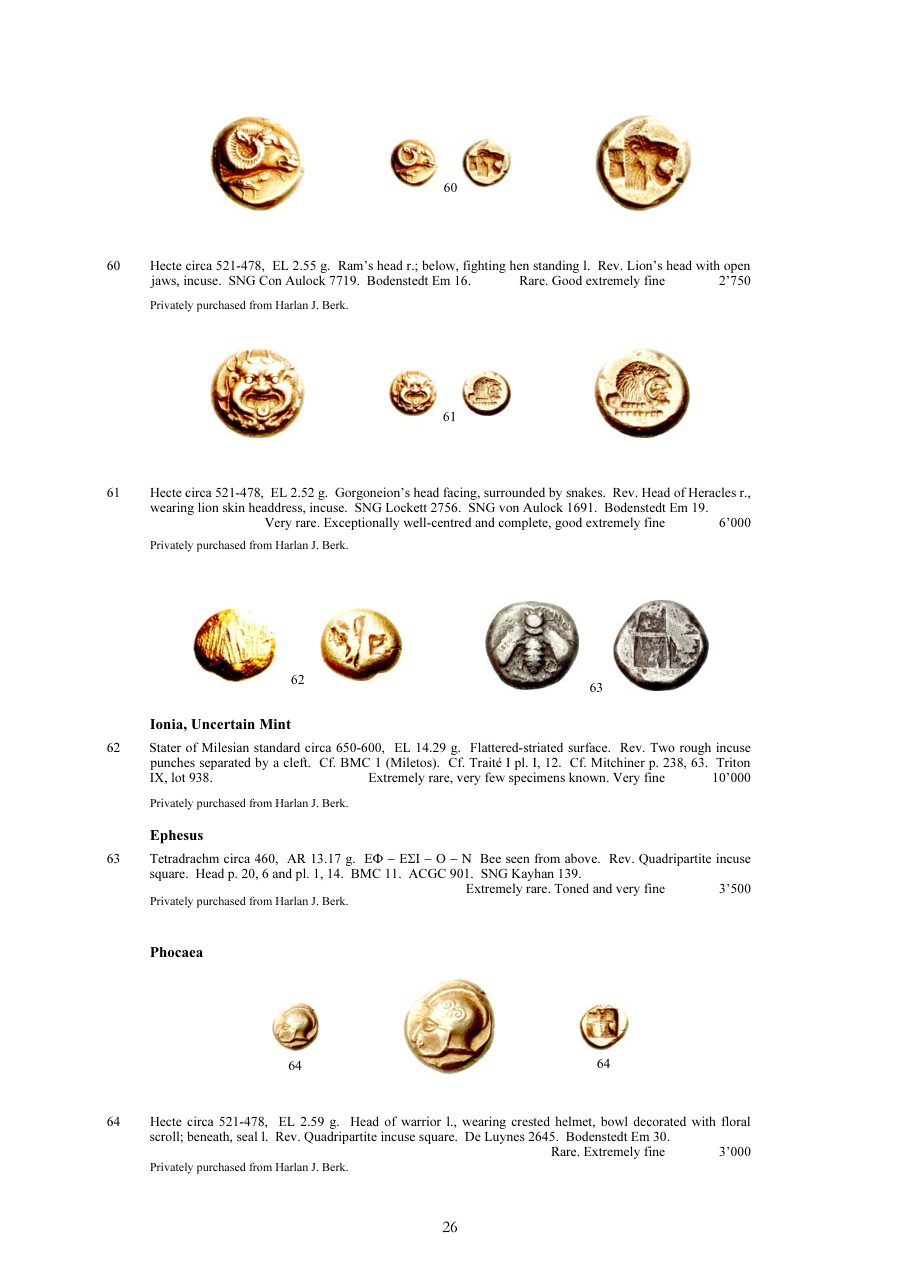 Numismatica Ars Classica Auction 39 (2007) page 27
