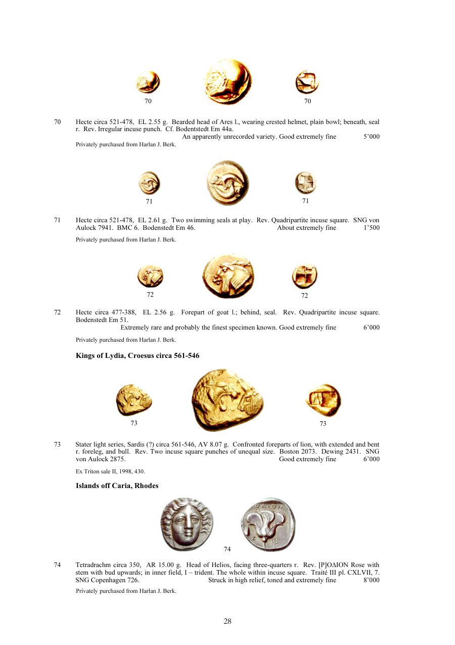 Numismatica Ars Classica Auction 39 (2007) page 29