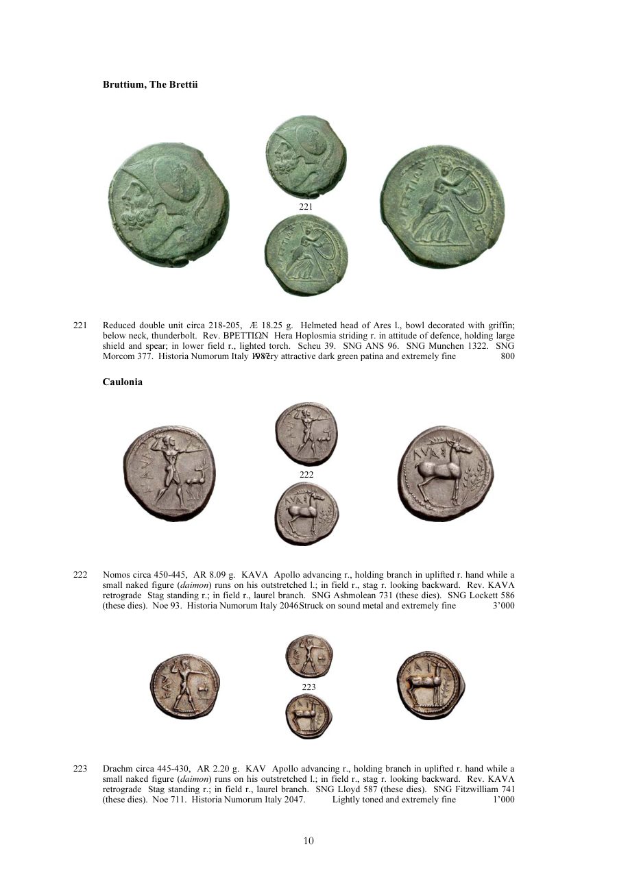 Numismatica Ars Classica Auction 40 (2007) page 10