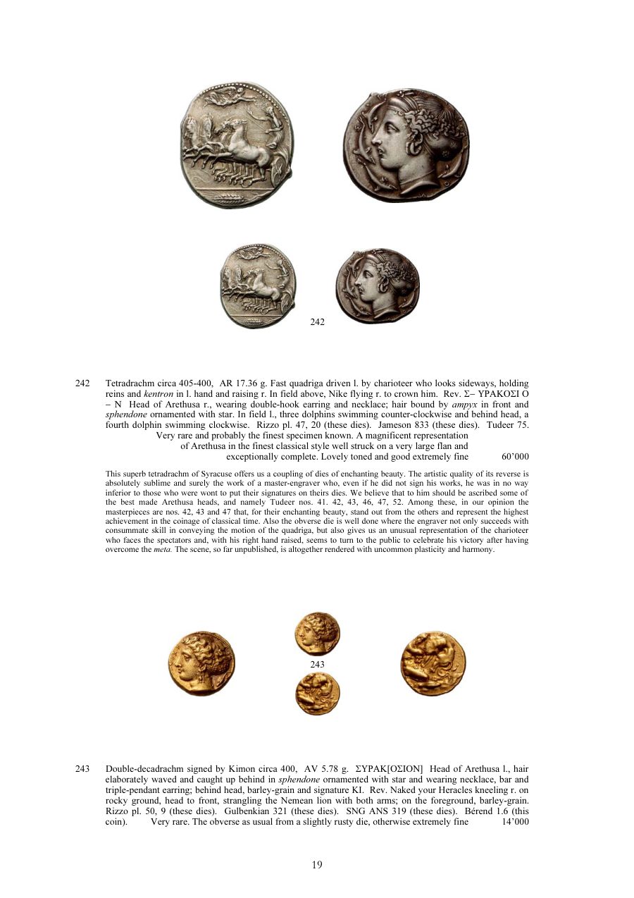 Numismatica Ars Classica Auction 40 (2007) page 19