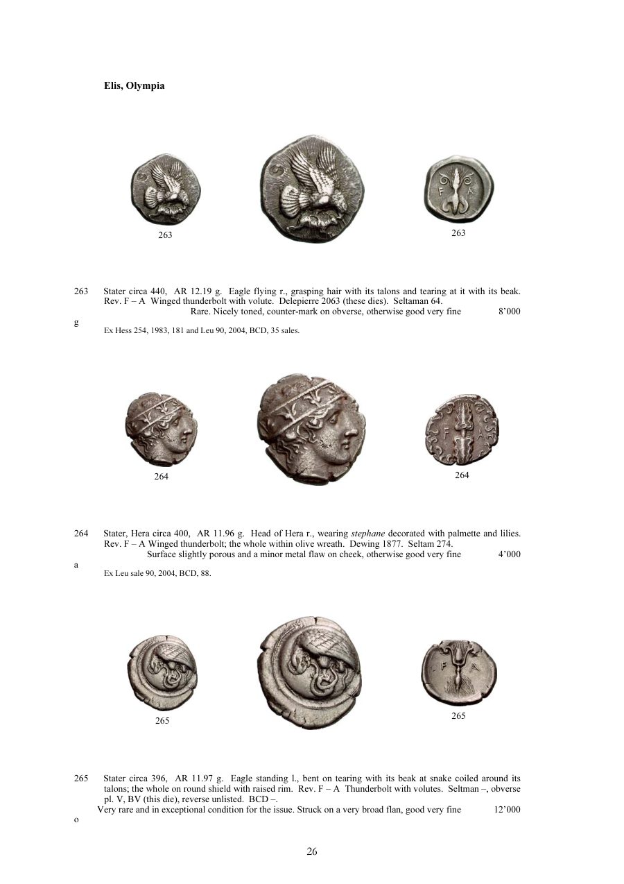 Numismatica Ars Classica Auction 40 (2007) page 26