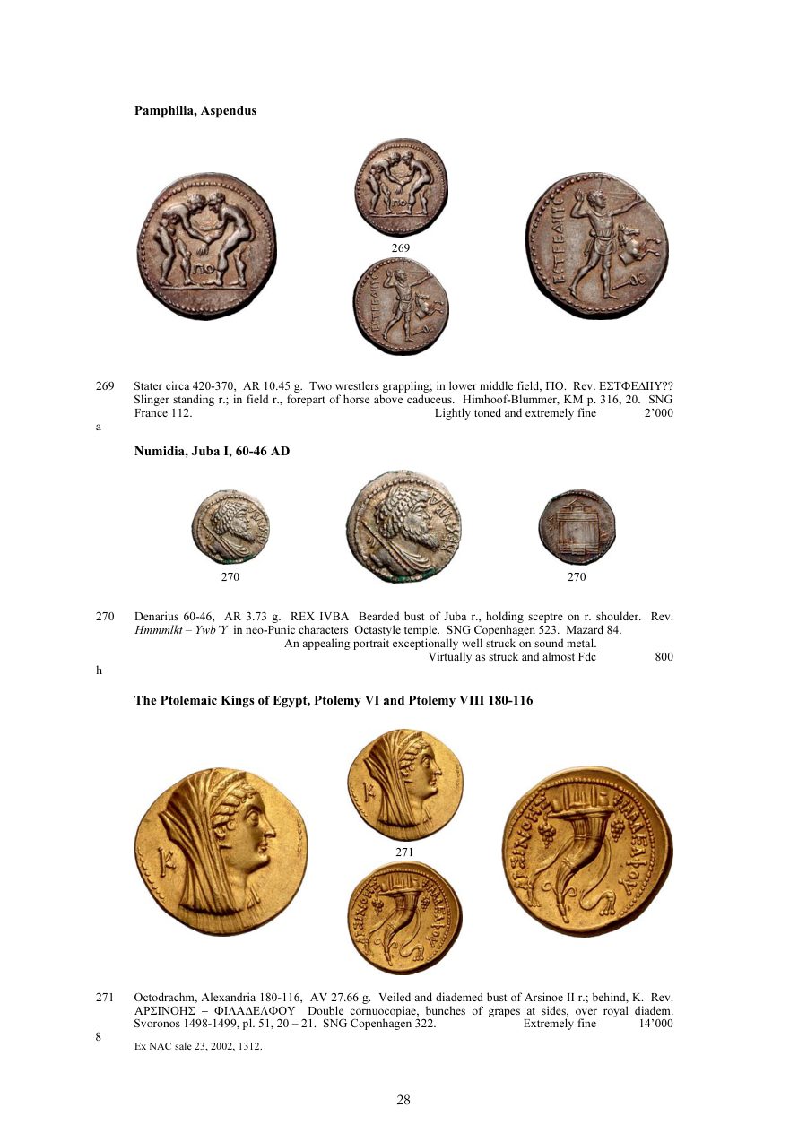 Numismatica Ars Classica Auction 40 (2007) page 28