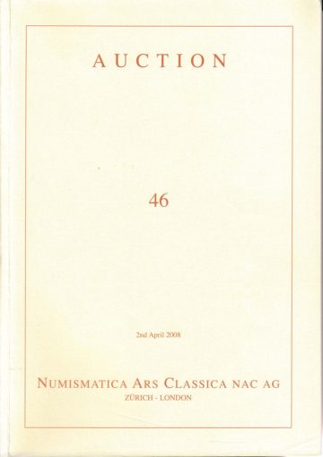 Numismatica Ars Classica Auction 46 (2008) cover