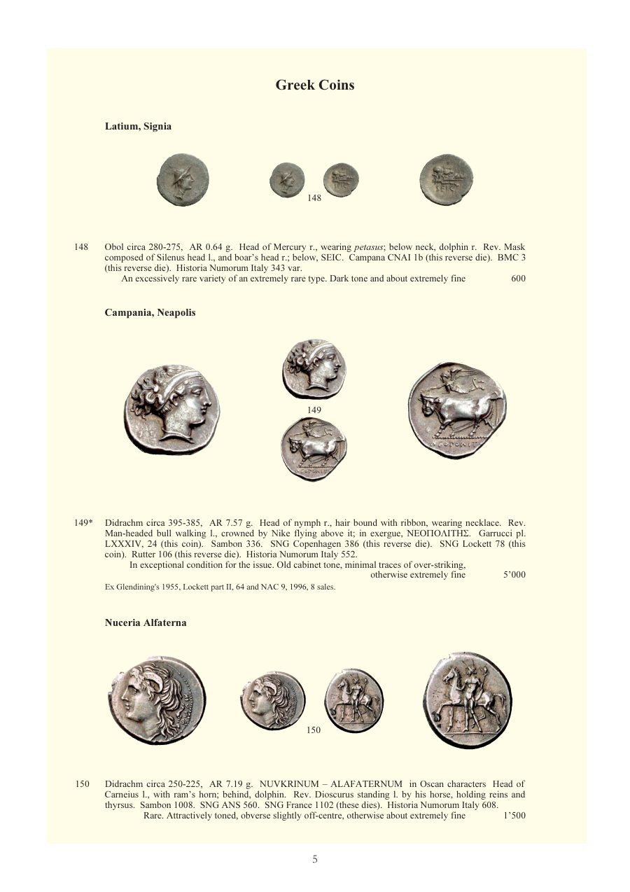 Numismatica Ars Classica Auction 46 (2008) page 6