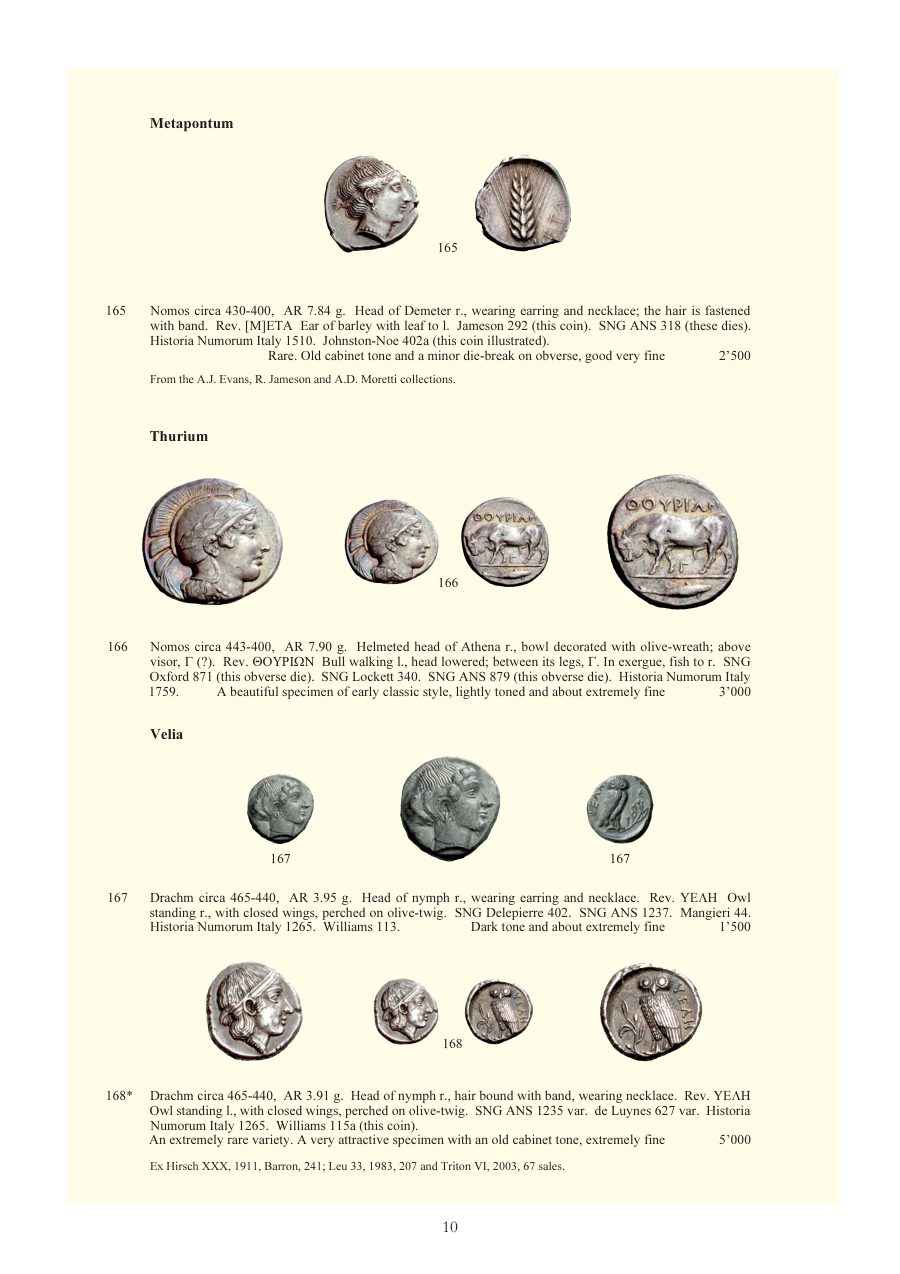 Numismatica Ars Classica Auction 46 (2008) page 11