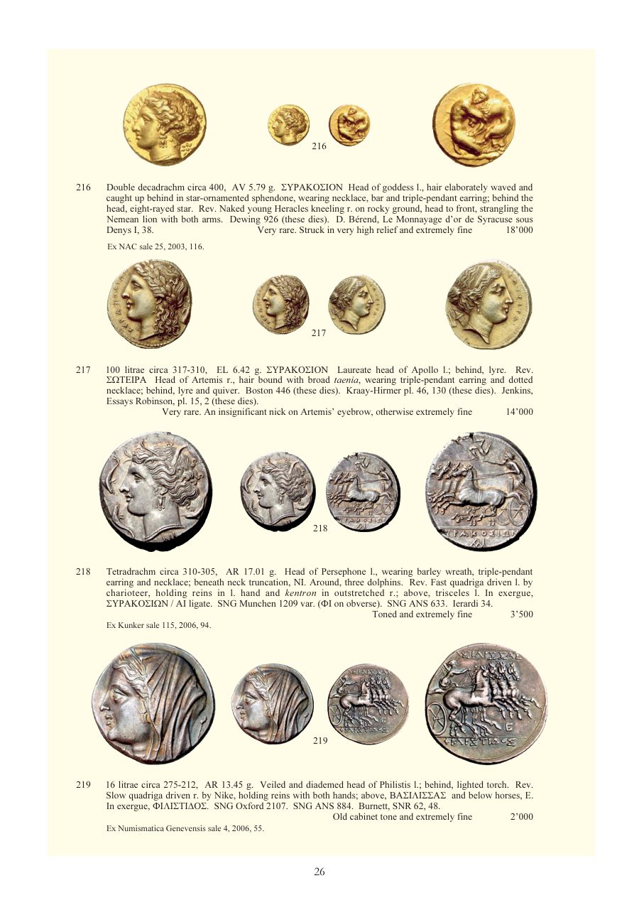 Numismatica Ars Classica Auction 46 (2008) page 27