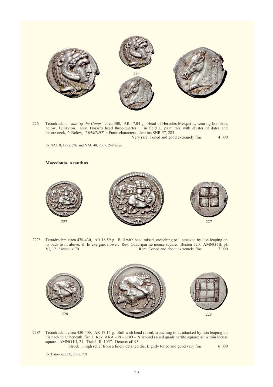 Numismatica Ars Classica Auction 46 (2008) page 30