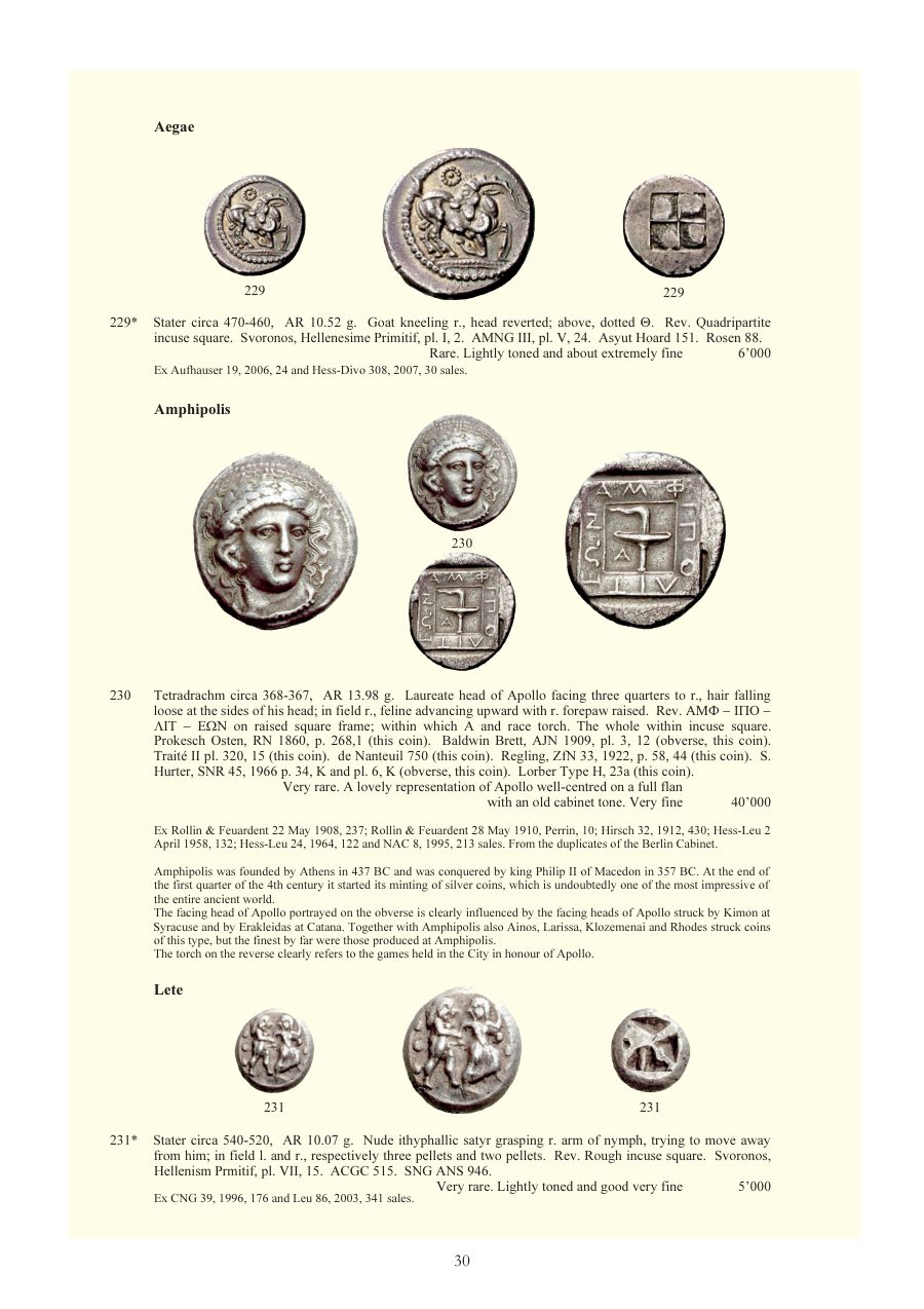 Numismatica Ars Classica Auction 46 (2008) page 31