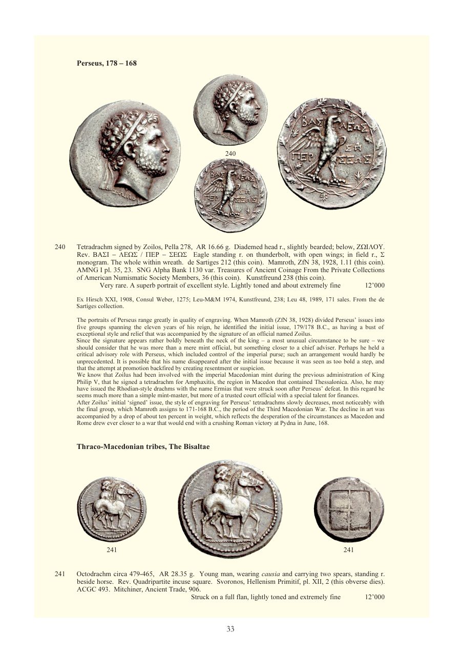 Numismatica Ars Classica Auction 46 (2008) page 34